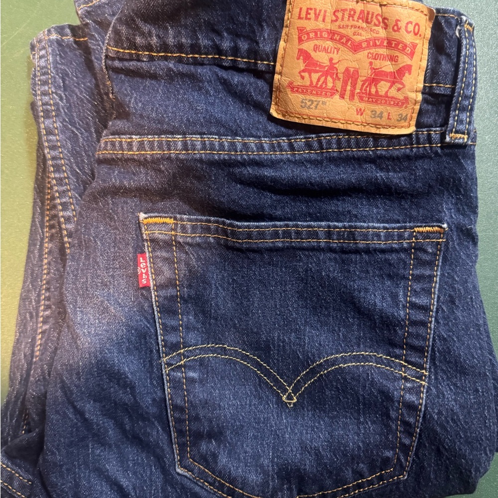 Levi's Dark Indigo 527 Men's Jeans
